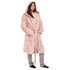 Snuggs Blanket Robe Dusty Rose